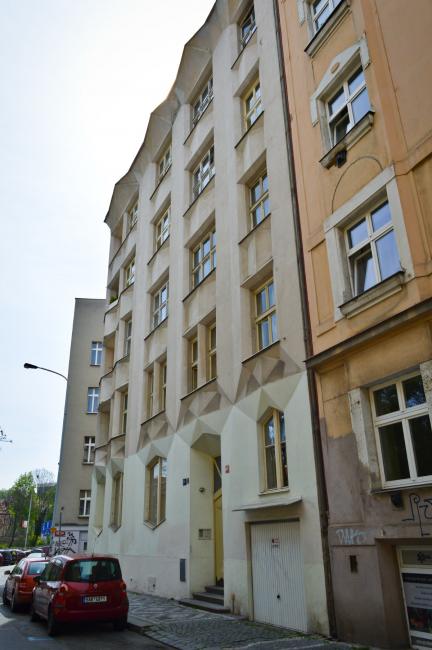Cubist House in Neklanova street